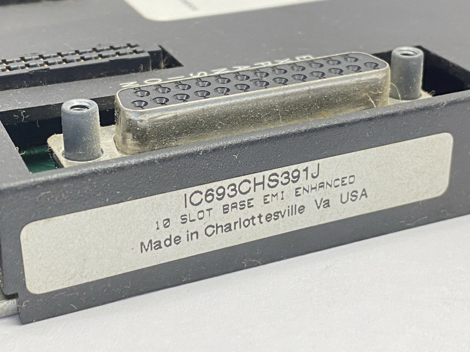 IC693CHS391J | GE Fanuc 10-Slot Base EMI Enhanced Base - Used - Maverick Industrial Sales