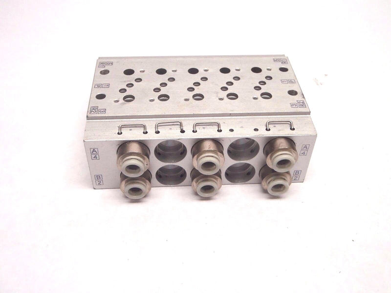 10 Port Aluminum Pneumatic Valve Manifold - Maverick Industrial Sales