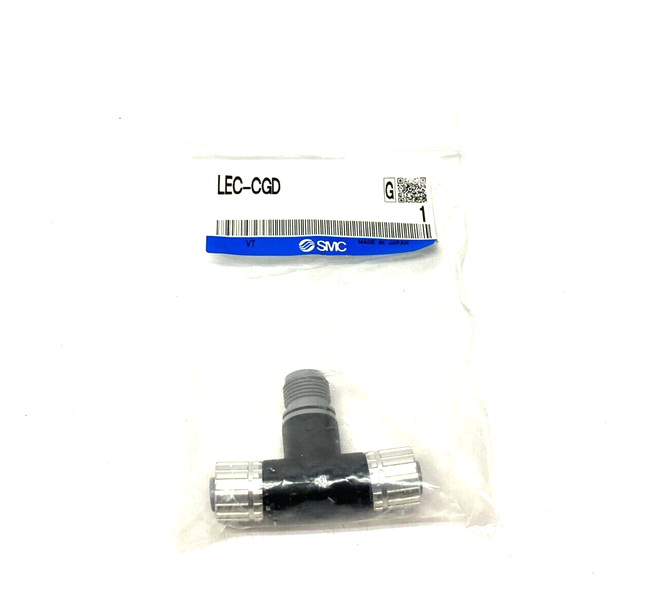 SMC LEC-GCD Branch Cable Connector 4-Pin Male to 2x Female - Maverick Industrial Sales