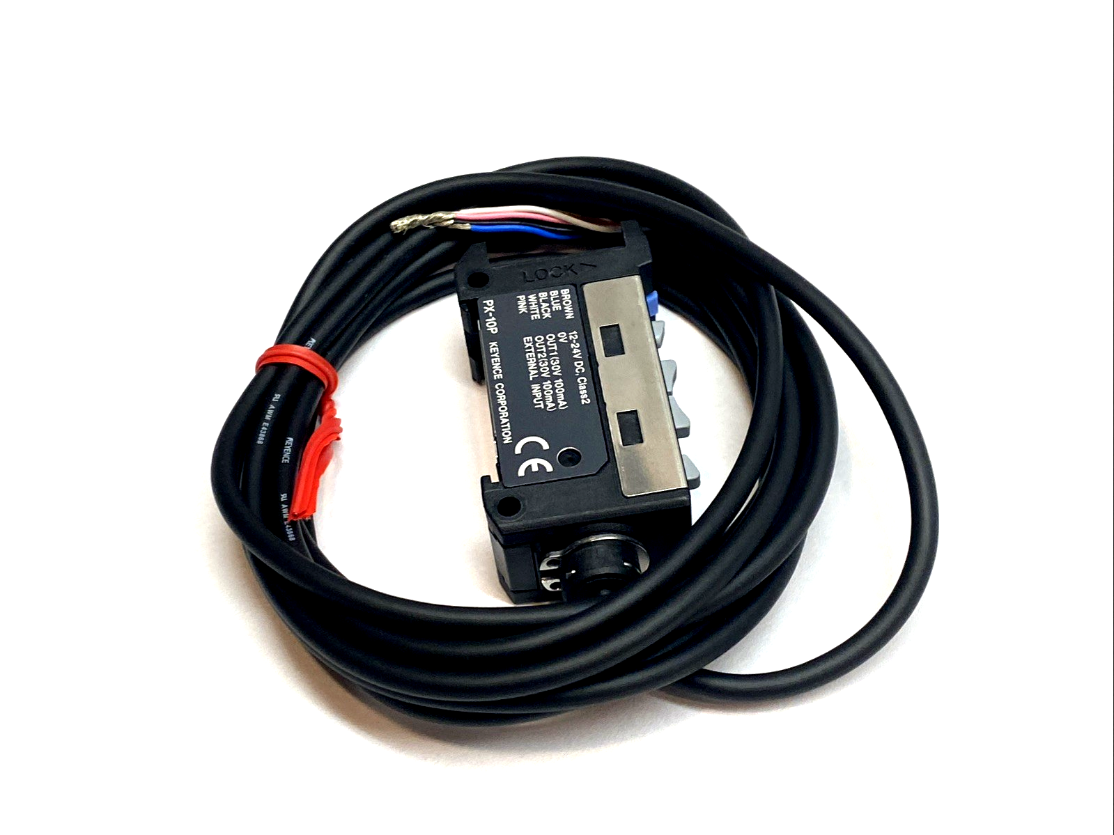 PX-10P | Keyence Photoelectric Amplifier Unit Cable Type PNP IP67 - New – Open box - Maverick Industrial Sales