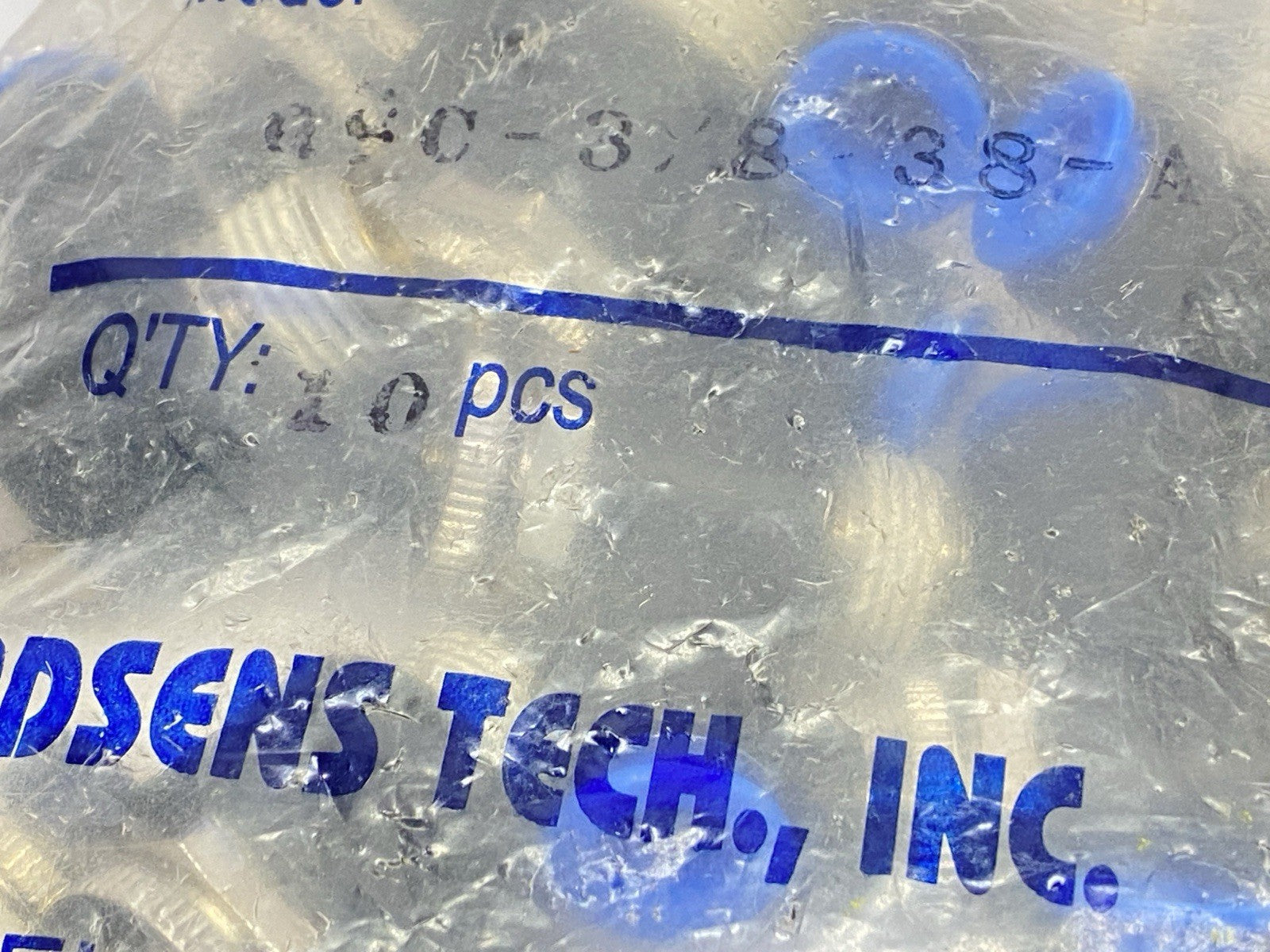 QSC-3/8-38-A | ADSENS Tech Pneumatic Right Angle Valve PKG OF 10- New - Maverick Industrial Sales