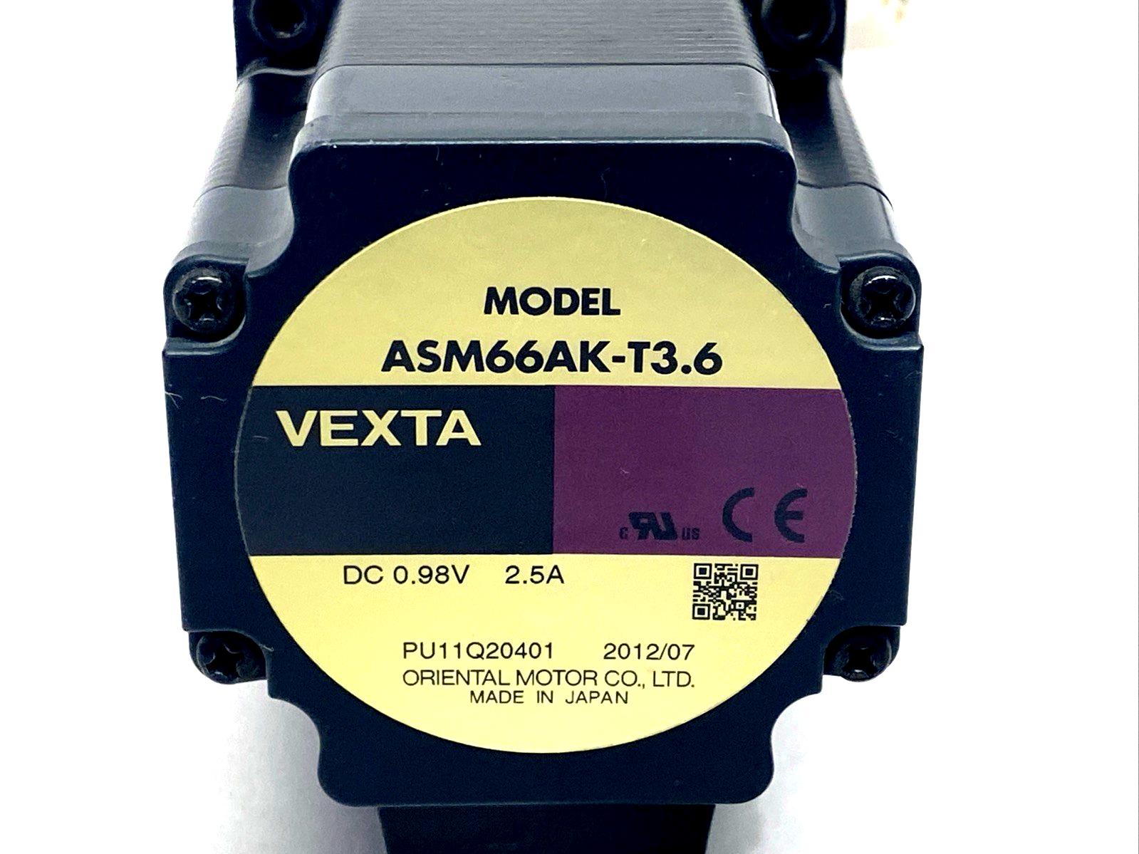 Oriental Motor ASM66AK-T3.6 VEXTA Closed Loop Step Motor - Maverick Industrial Sales