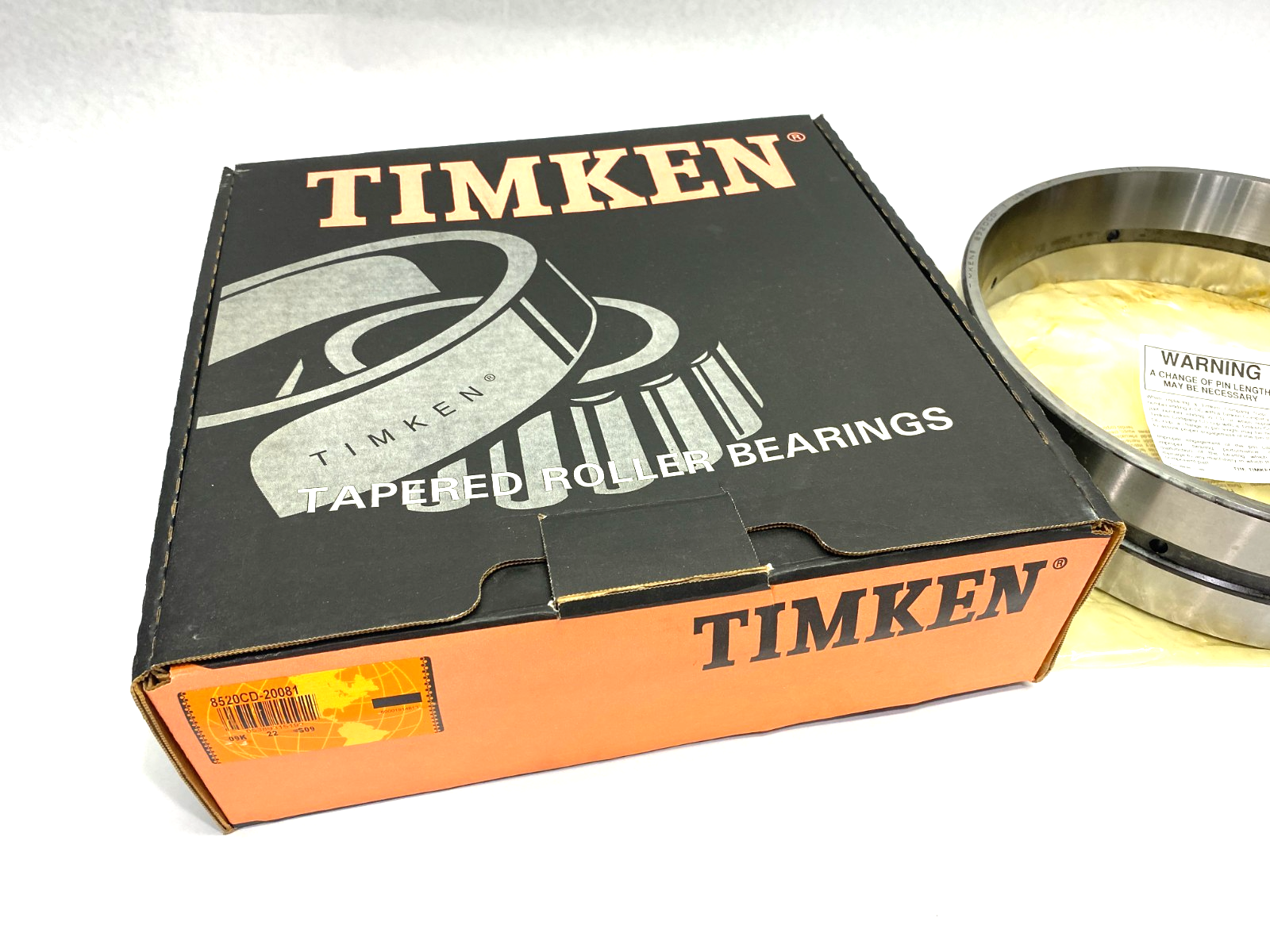 Timken 8520CD-20081 Tapered Roller Bearing, Double Cup, 12.875" OD, 3.25" Width - Maverick Industrial Sales