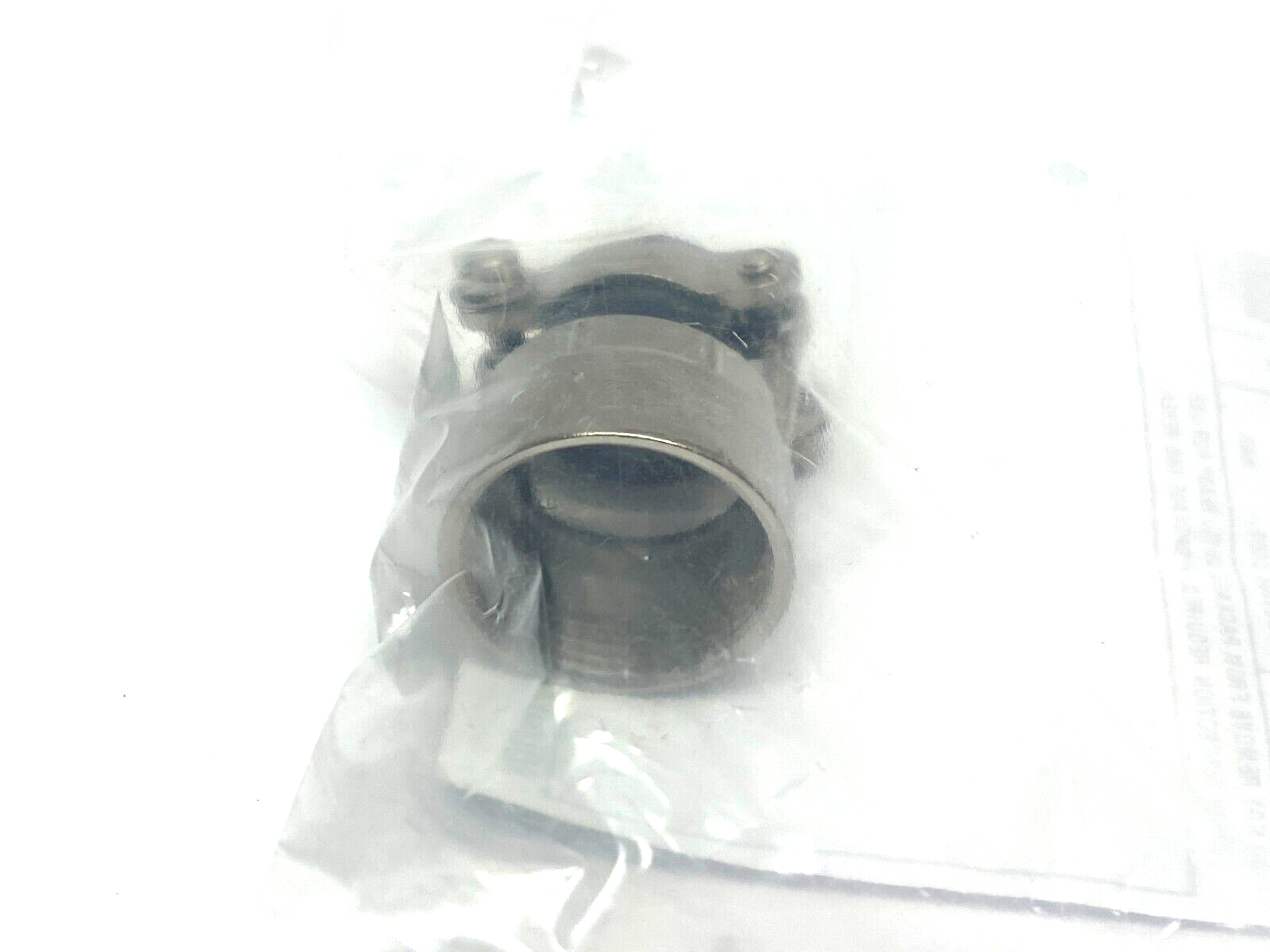 Eaton Souriau-Sunbank UT016AC Cable Connector Backshell w/ Clamp SILVER - Maverick Industrial Sales