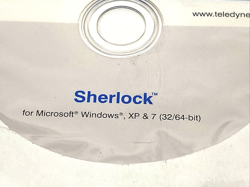 Teledyne Dalsa 513-00020-00 Rev. 7.2.6.0 Sherlock For Windows XP & 7 Disc - Maverick Industrial Sales