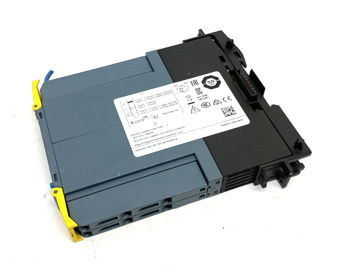 Siemens 3SK1120-2AB40 SIRIUS Advanced Basic Safety Relay BROKEN TERMINAL - Maverick Industrial Sales