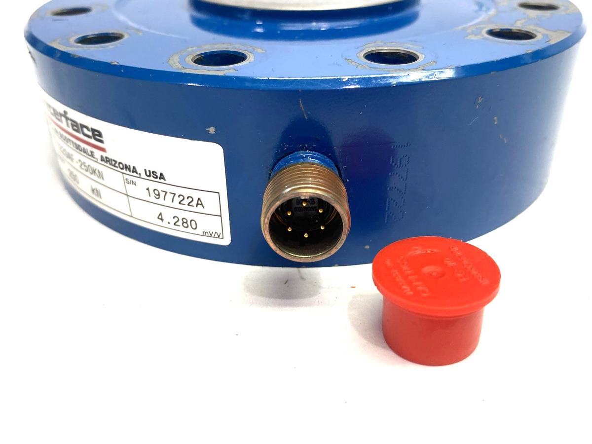 Interface 1220AF-250KN Precision Low-Profile Load Cell, Standard Universal 250kN - Maverick Industrial Sales