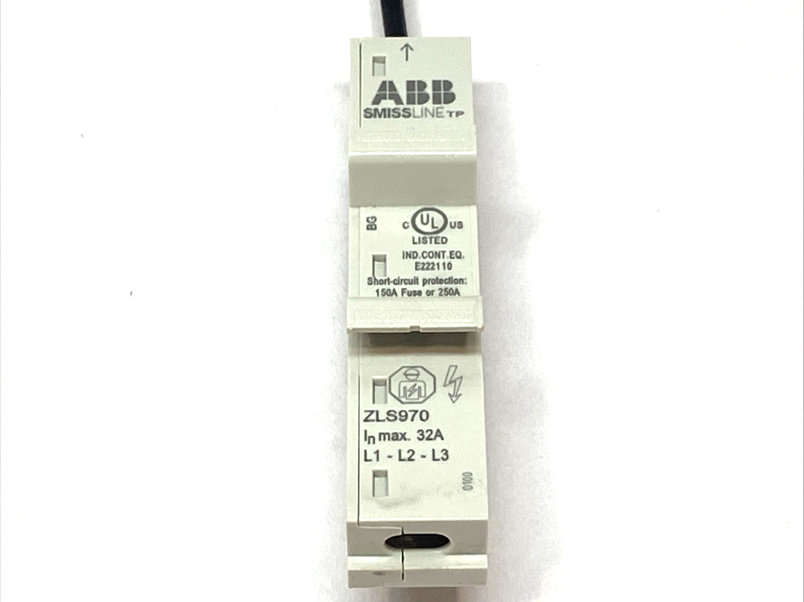 ZLS970 | ABB SMISSLINE TP Universal Adapter 600VAC 32A - Used - Maverick Industrial Sales