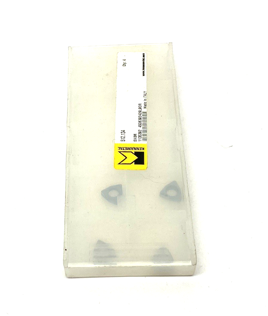 Kennametal 1135392 Insert Shim 512.134 PKG OF 4 - Maverick Industrial Sales