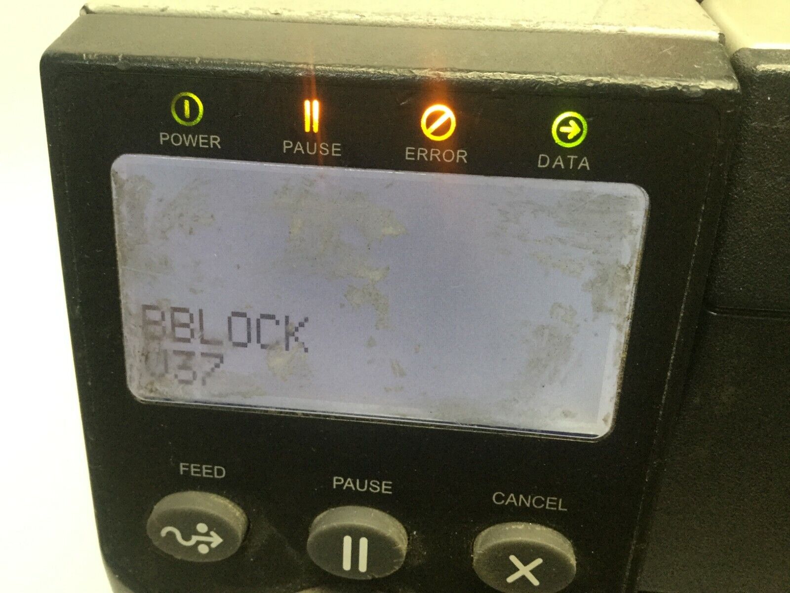 Zebra ZM400-2001-4000T Thermal Label Printer ZM400 - C - For parts or not working - Maverick Industrial Sales