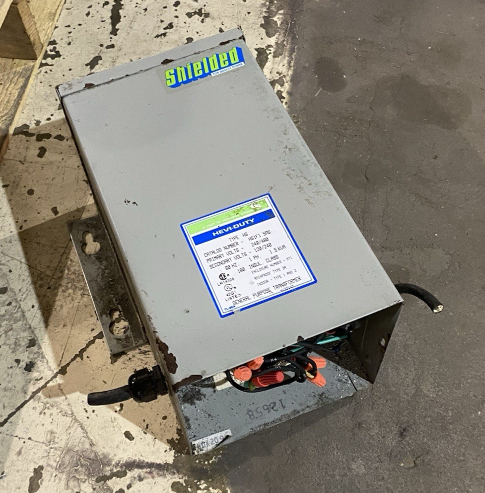 HS1F1.5AS | General Signal Hevi-Duty Gen. Purpose Transformer, Single-Phase 1.5kVA - Used - Maverick Industrial Sales