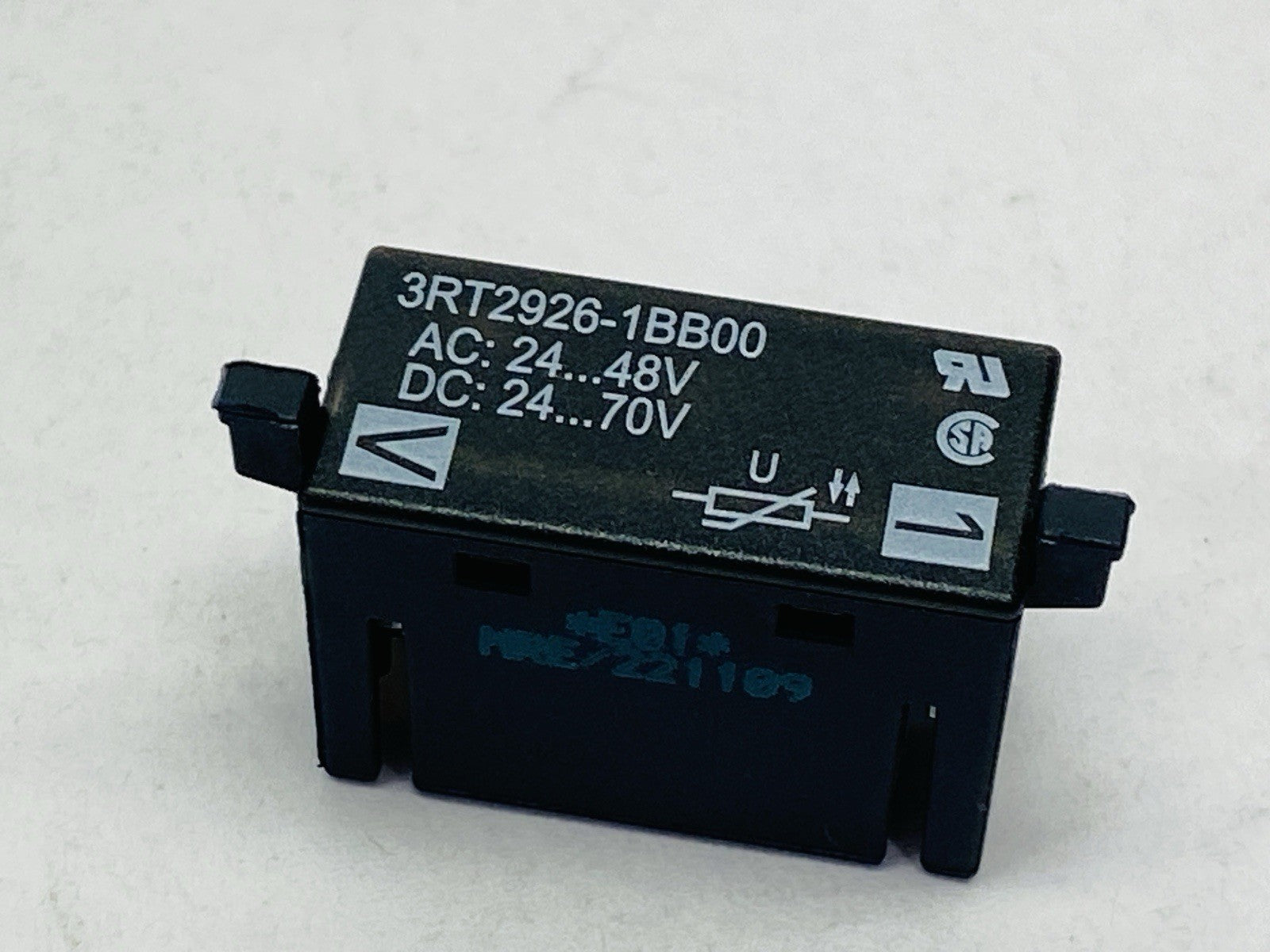 Siemens 3RT2926-1BB00 Surge Suppressor 24-48VAC 24-70VDC - Maverick Industrial Sales
