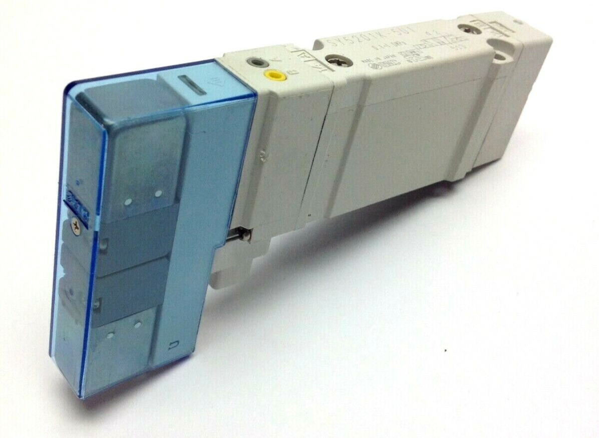 SMC SY5201K-5U1 Solenoid Valve 5 Port 0.1-1.0 MPa - Maverick Industrial Sales