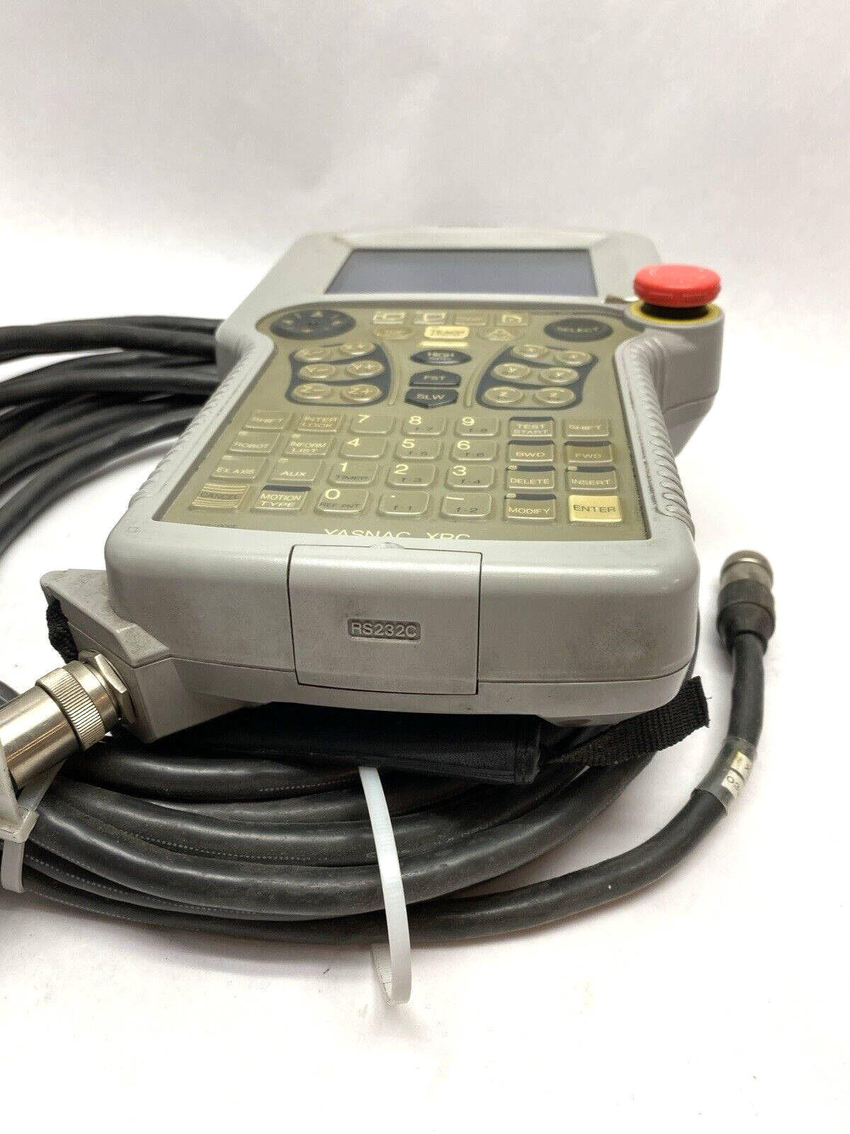 JZNC-XPP02B | Yaskawa Motoman Teach Pendant and Cable - Used - Maverick Industrial Sales