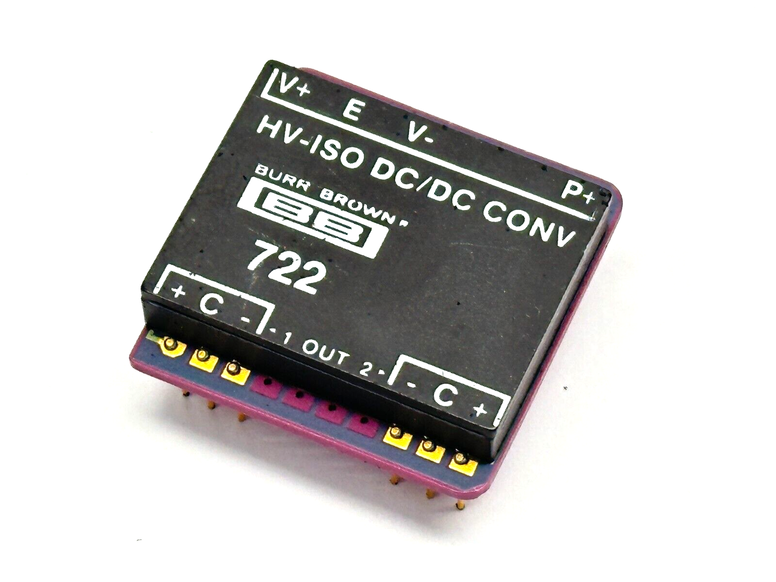 Burr Brown 722 High Voltage Isolated HV-ISO DC/DC Converter - Maverick Industrial Sales