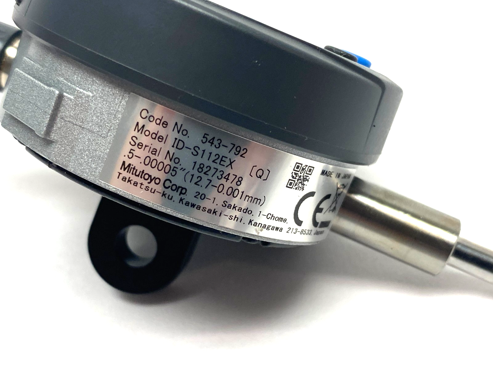 Mitutoyo 543-792 ABSOLUTE Digimatic Indicator ID-S11EX 12.7mm Range - Maverick Industrial Sales