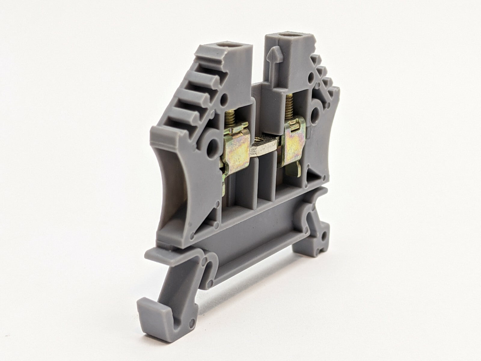 Morsettitalia 43408 Euro 2,5 Terminal Block 5mm Gray LOT OF 10 - Maverick Industrial Sales