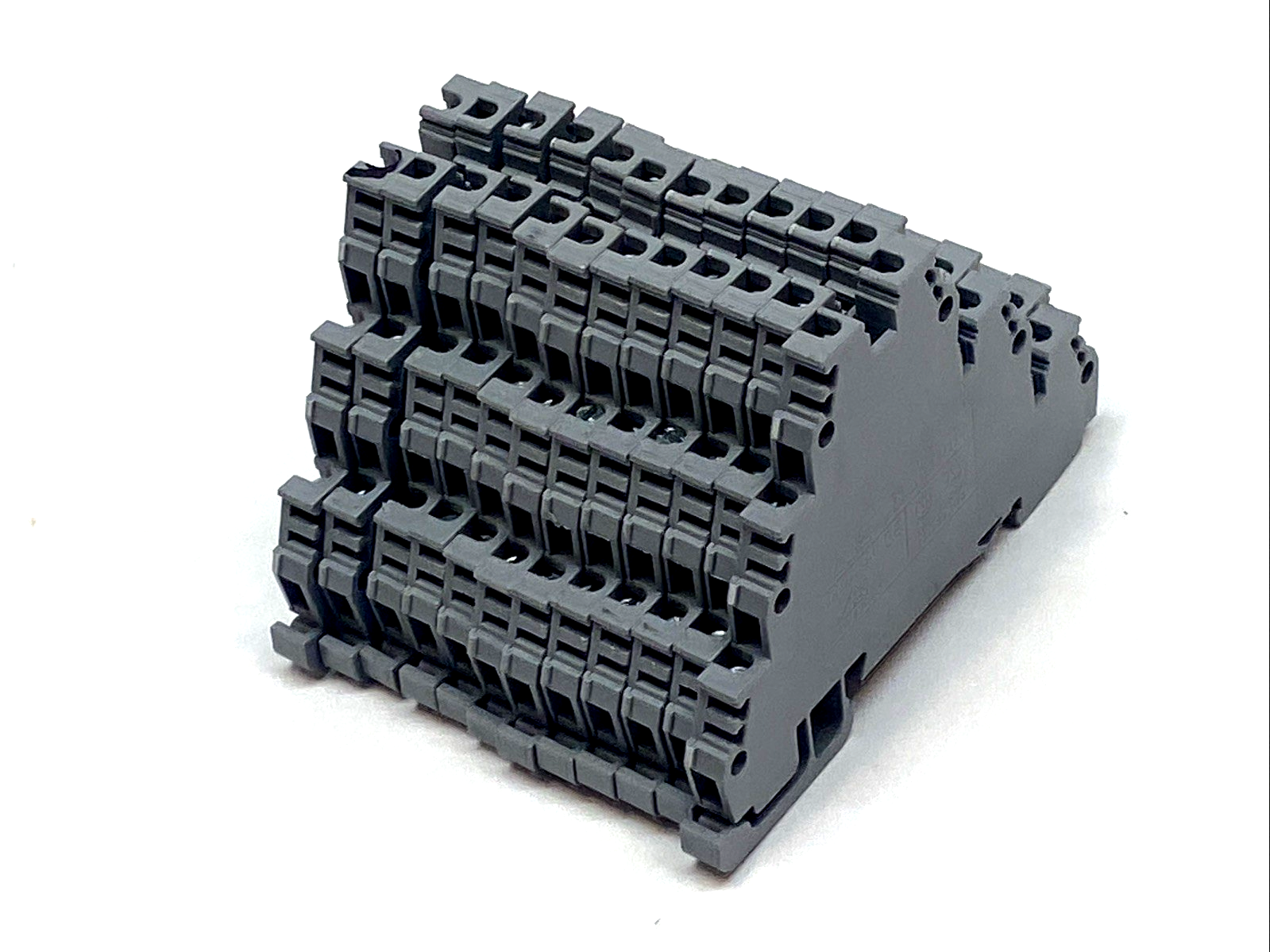 Morsettitalia 43504 Terminal Block Euro W 2.5/35 DIN Rail Lot Of 12 - Maverick Industrial Sales