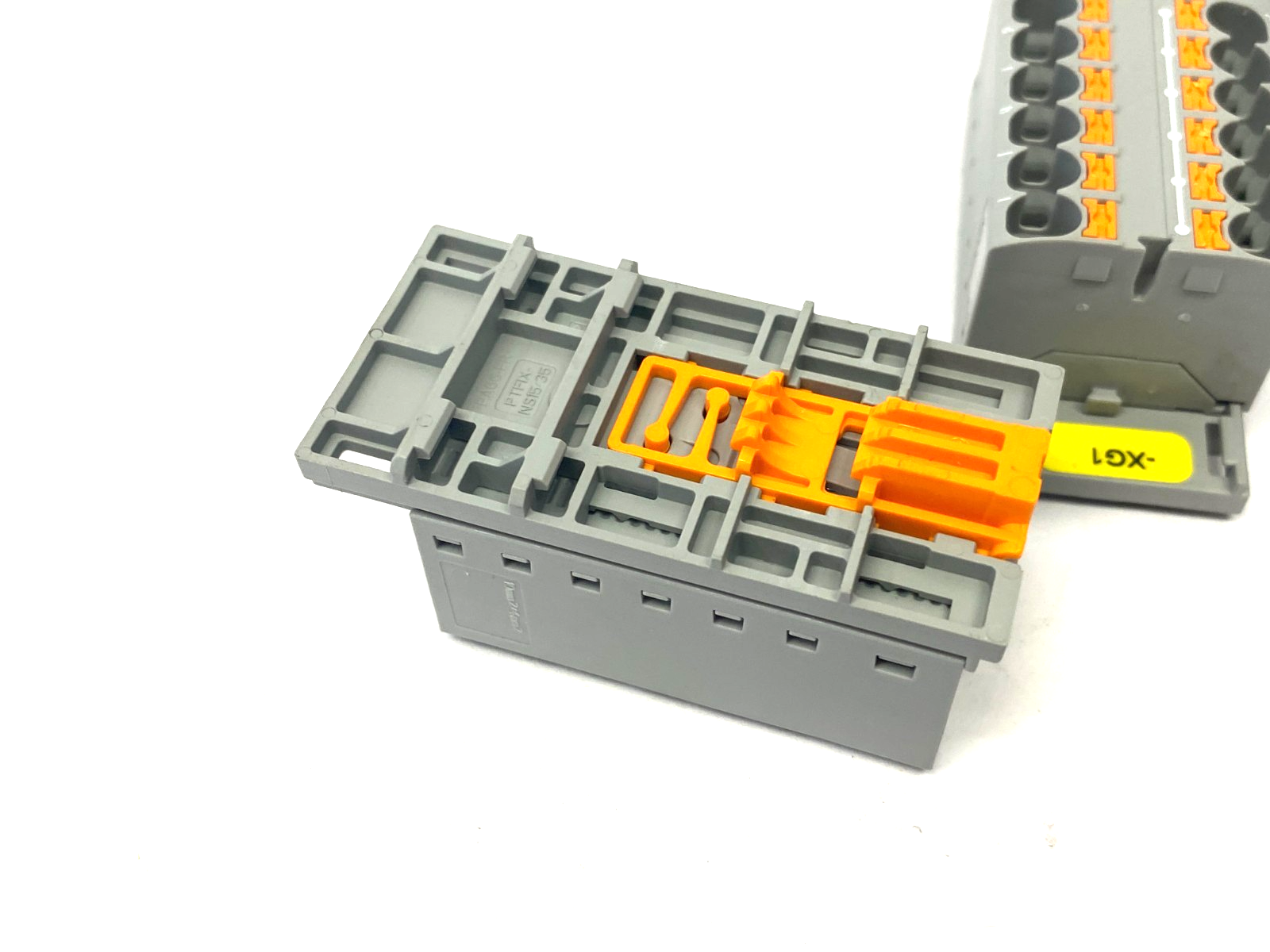 Phoenix Contact PTFIX 10/12X4 GY Distribution Block 3273878 LOT OF 3 - Maverick Industrial Sales
