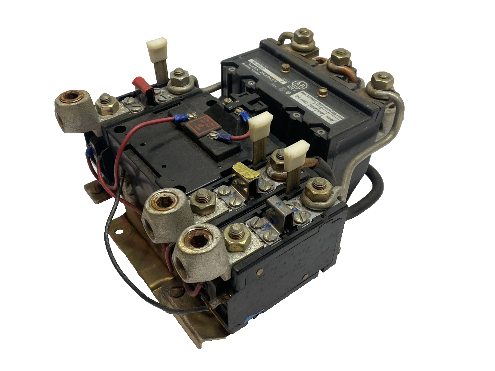 709-EOD103 | Allen‑Bradley NEMA Size 4 FVNR Motor Starter 3‑Pole 460–575V 100HP - Used - Maverick Industrial Sales