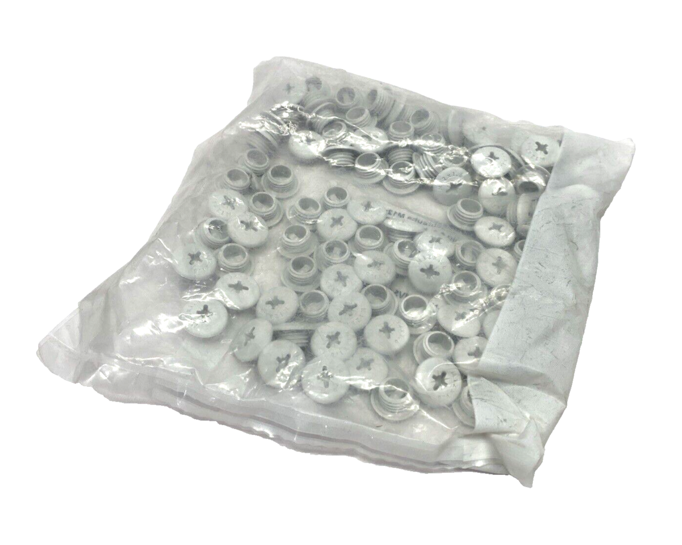MVS121 Plug Screw M12x1.5 polymide 6.6 RAL7035, Light Gray, 100-PACK - Maverick Industrial Sales