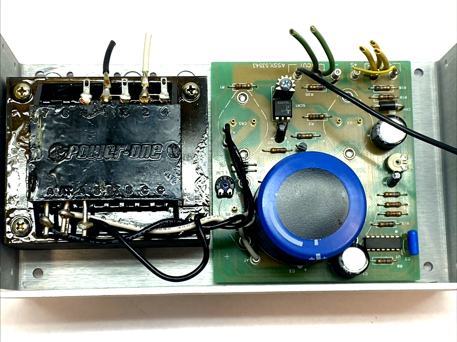 Power-One HD5-12/OVP-AG Linear AC-DC Power Supply 5V 12A 60W - Maverick Industrial Sales