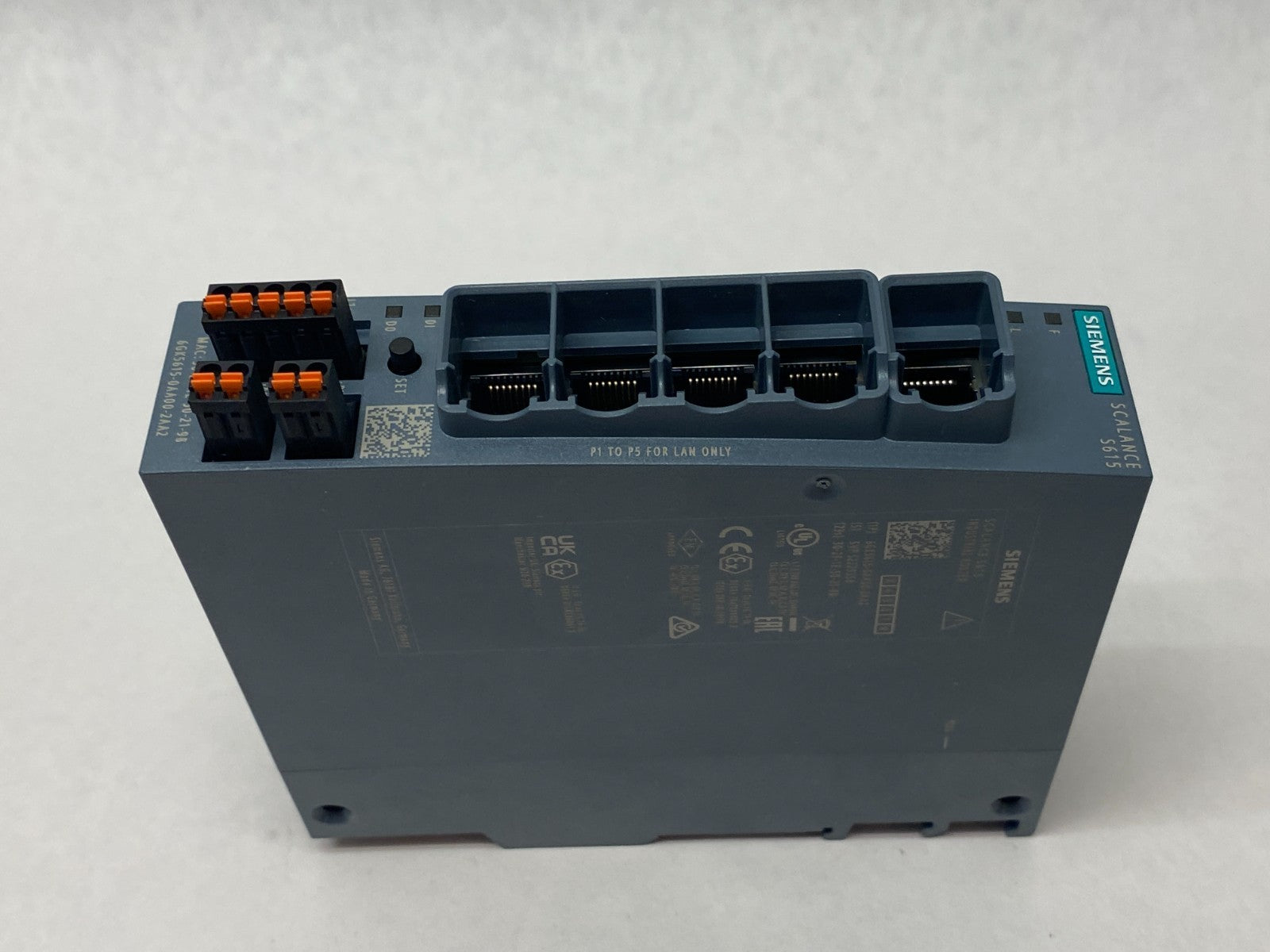 Siemens 6GK5615-0AA00-2AA2 SCALANCE S615 Industrial LAN Router - Maverick Industrial Sales