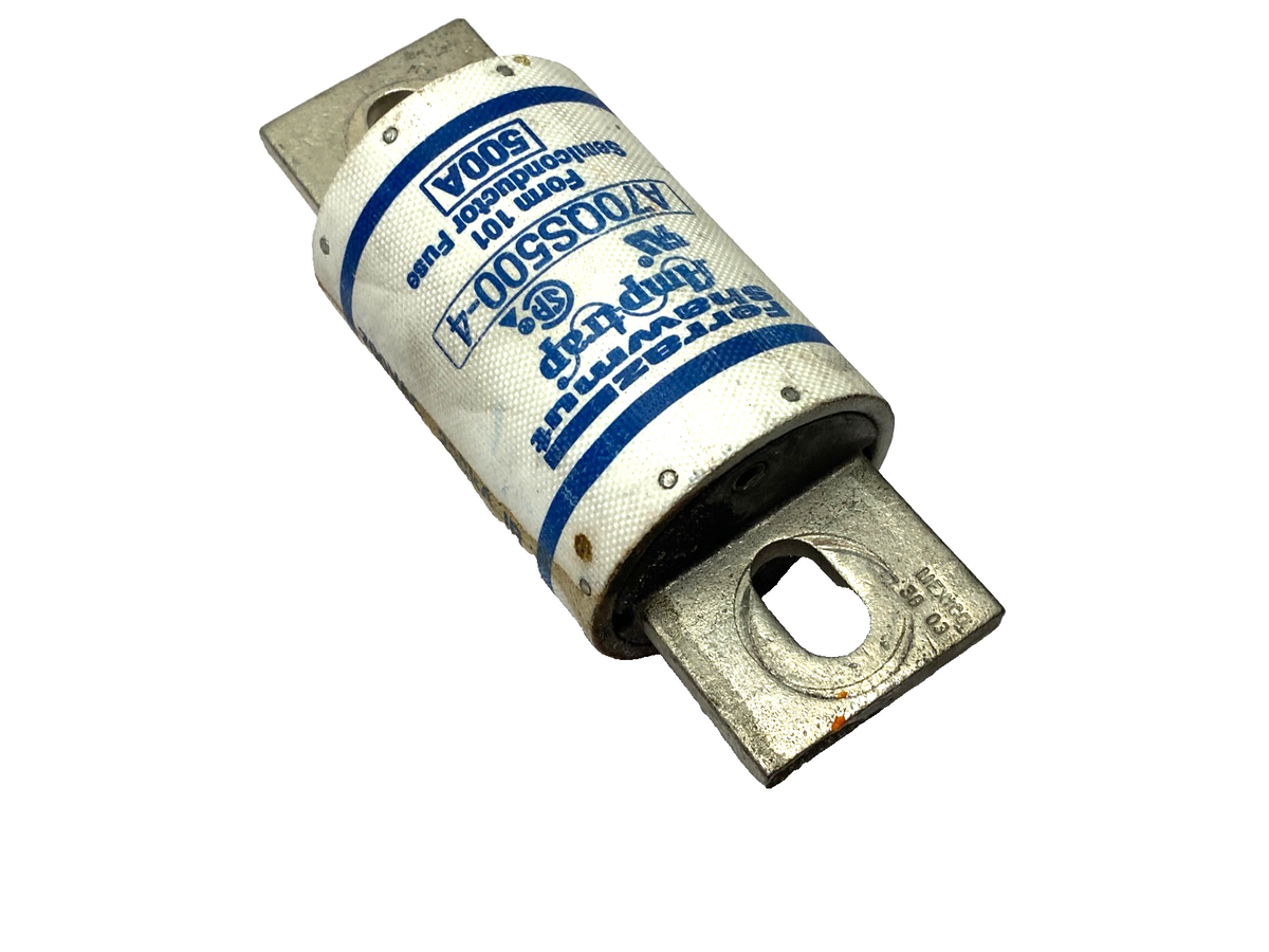 Mersen Ferraz Shawmut A70QS500-4 Amp-Trap High Speed Fuse 700V 500A - Maverick Industrial Sales
