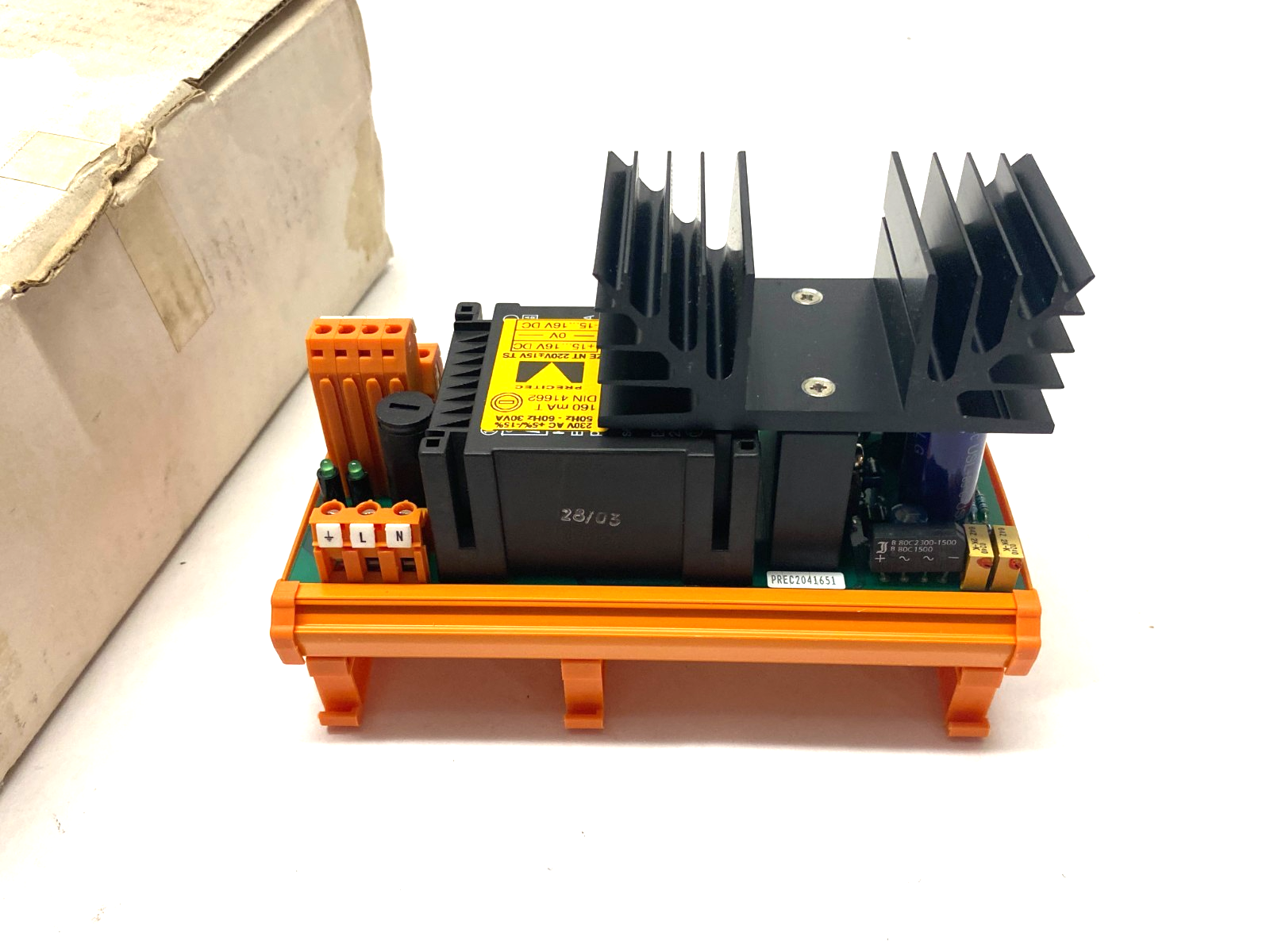 Precitec P0360-920-00001 Power Supply DIN Rail Mount ZE NT 220V ±15V TS - Maverick Industrial Sales