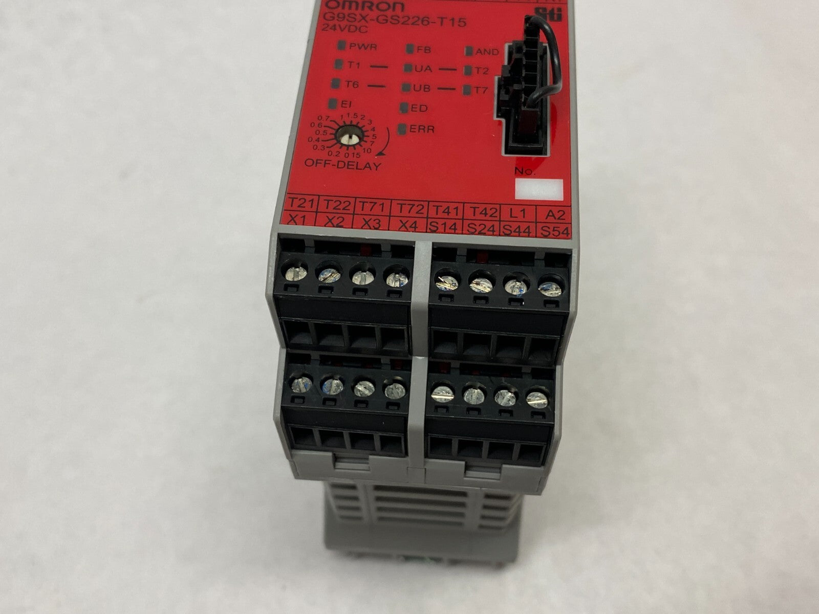 Omron G9SX-GS226-T15-RT Flexible Safety Relay Unit 24VDC, 5W Max - Maverick Industrial Sales
