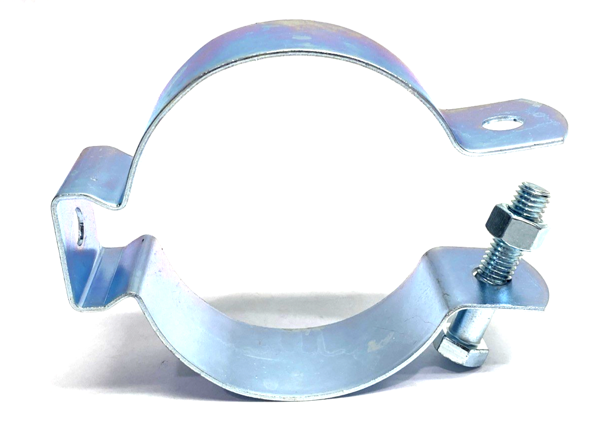 3006T85,9B | Minerallac 9B 4" Conduit/Pipe Hanger w/Bolt & Nut EMT/RMC, Zinc Plated LOT OF 10 - New Other - Maverick Industrial Sales