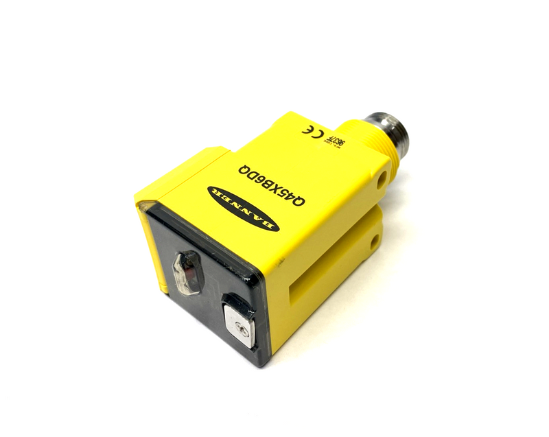 Banner Q45XB6DQ Rugged Rectangular Diffuse Photoelectric Sensor 450mm 37883 - Maverick Industrial Sales