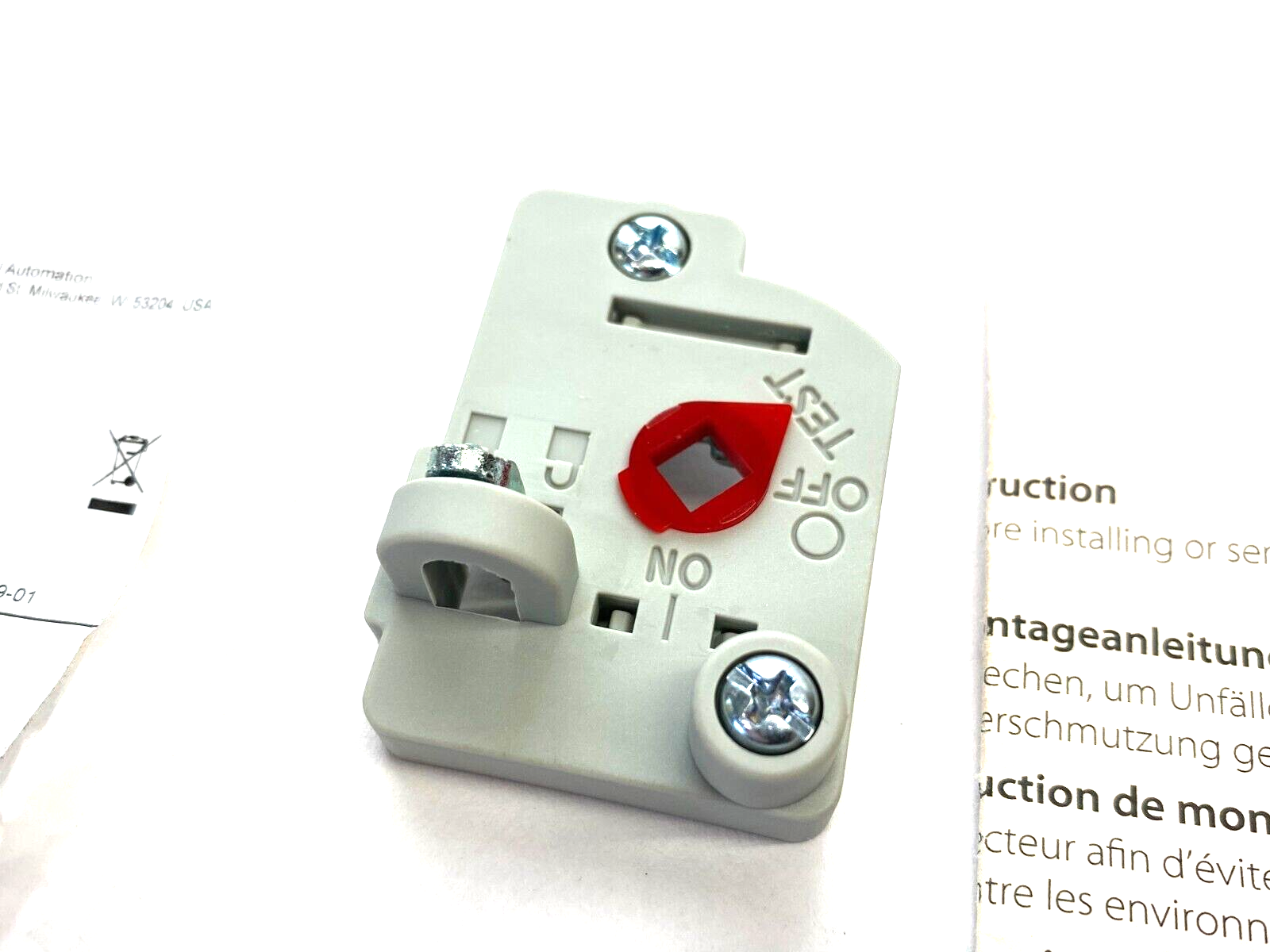 Allen Bradley 194R-PLA1 Ser. B Padlock Accessory 30/60A - Maverick Industrial Sales