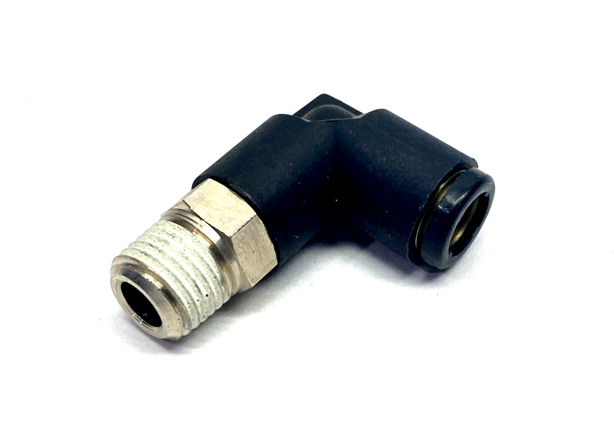 3129 08 13 | Legris Extended Male Elbow Push-In Fitting 8mm Tube x 1/4 LOT OF 10 - New – Open box - Maverick Industrial Sales