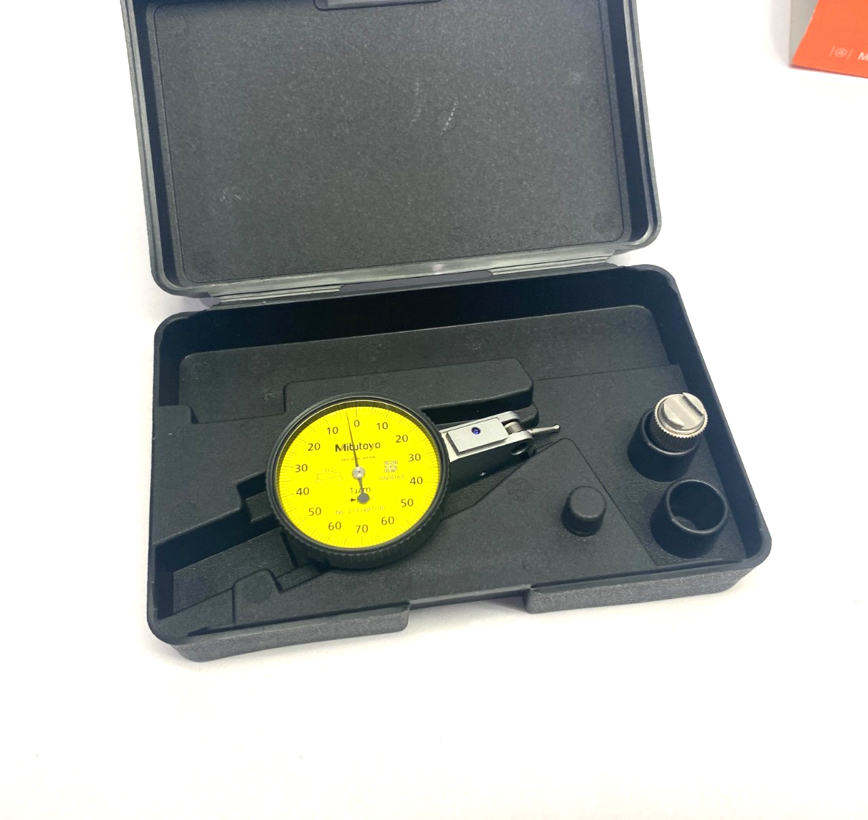 Mitutoyo 513-401-10E Dial Test Indicator 0.14mm Range, 0.001mm Grad NO INSTRUCT. - Maverick Industrial Sales