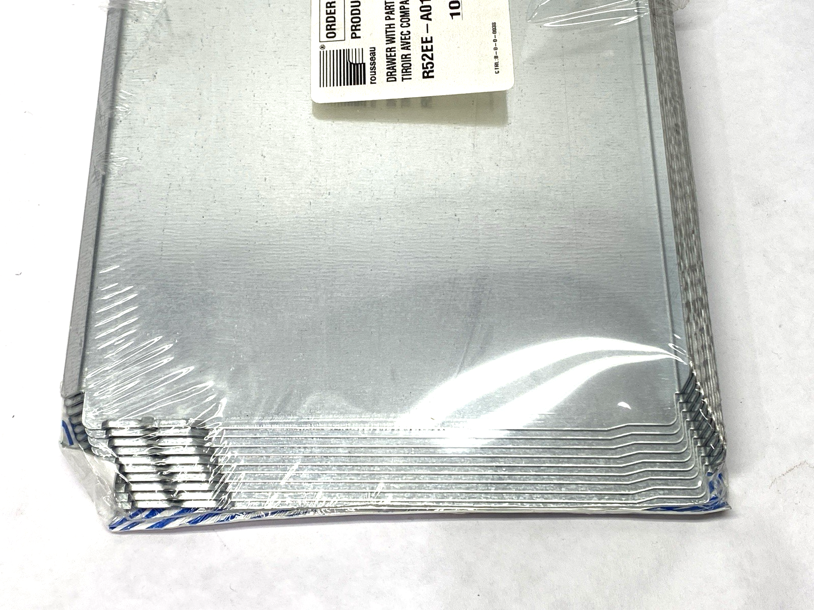 R52EE-A011009 | Rousseau Metal Drawer with Partitioning PKG OF 10 - New - Maverick Industrial Sales