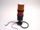 Telemecanique XVB C35 / XVB C34 / XVB C21 Amber And Red Stacklight - Maverick Industrial Sales