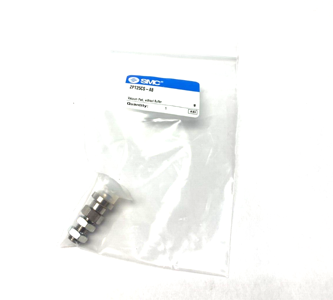 SMC ZPT25CS-A8 Vacuum Pad w/o Buffer - Maverick Industrial Sales