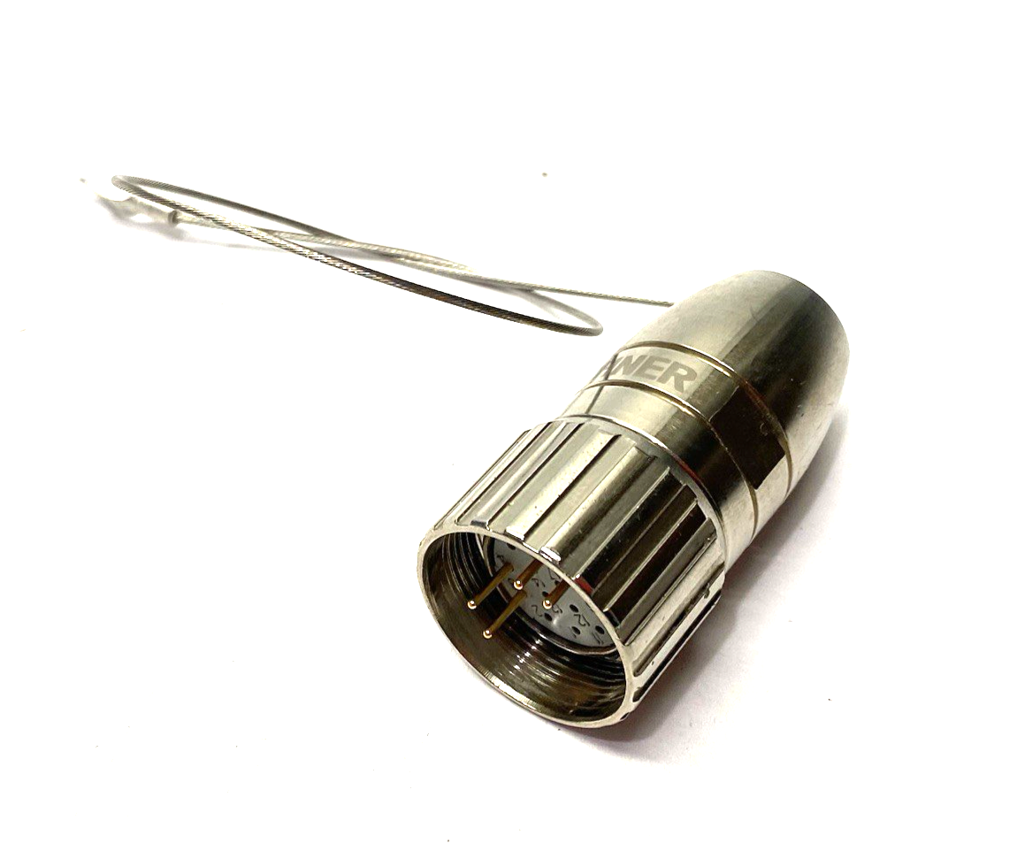 096159 | Euchner Blanking Plug Male 17-Pin RC17 BLINDSTECKER 17-POL RC-17P1N8A83NN - Used - Maverick Industrial Sales