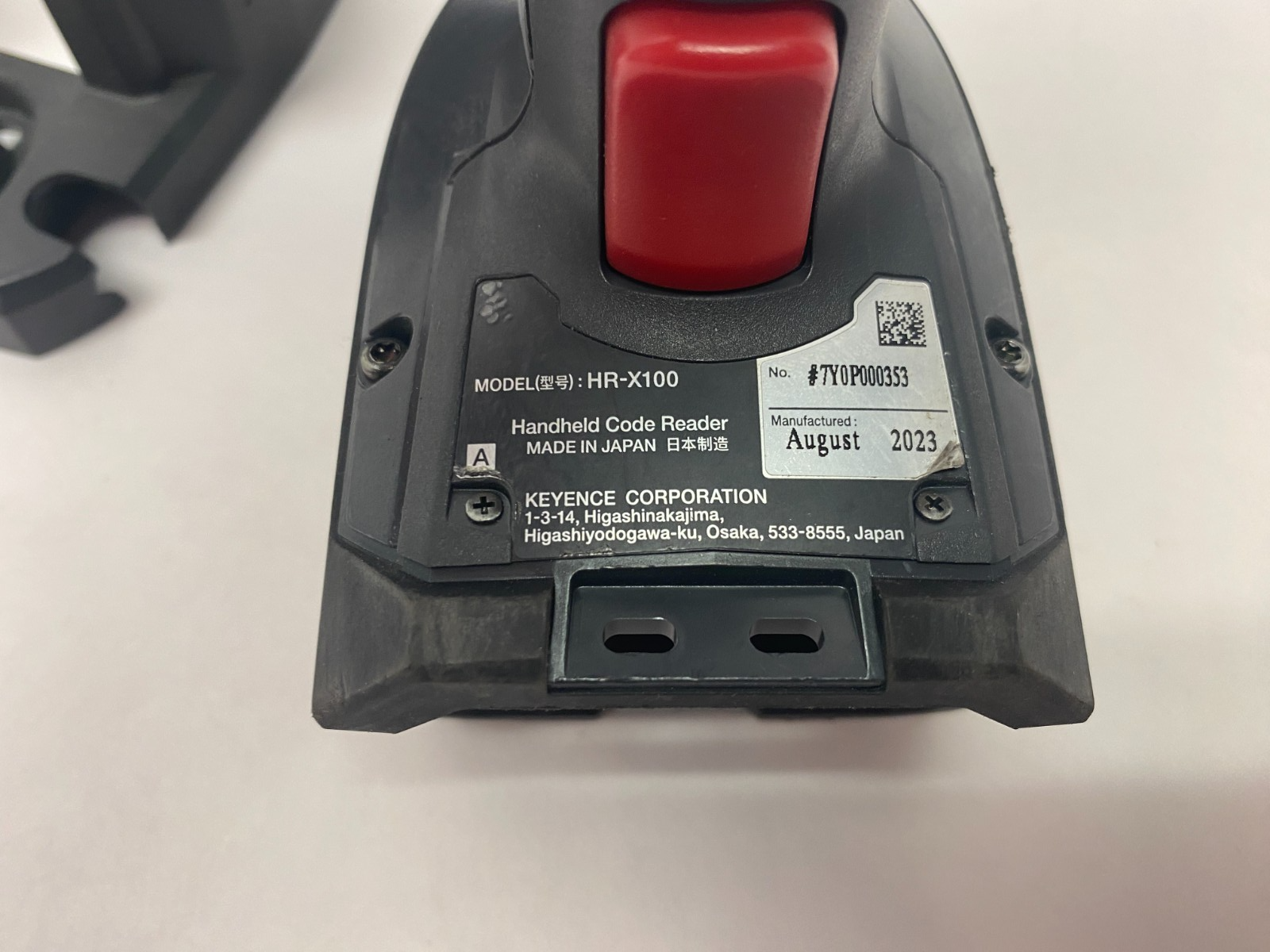 HR-X100 | Keyence HR-X100 Rugged Industrial Handheld Code Reader HR-X100 | Keyence HR-X100 Rugged Industrial Handheld Code Reader