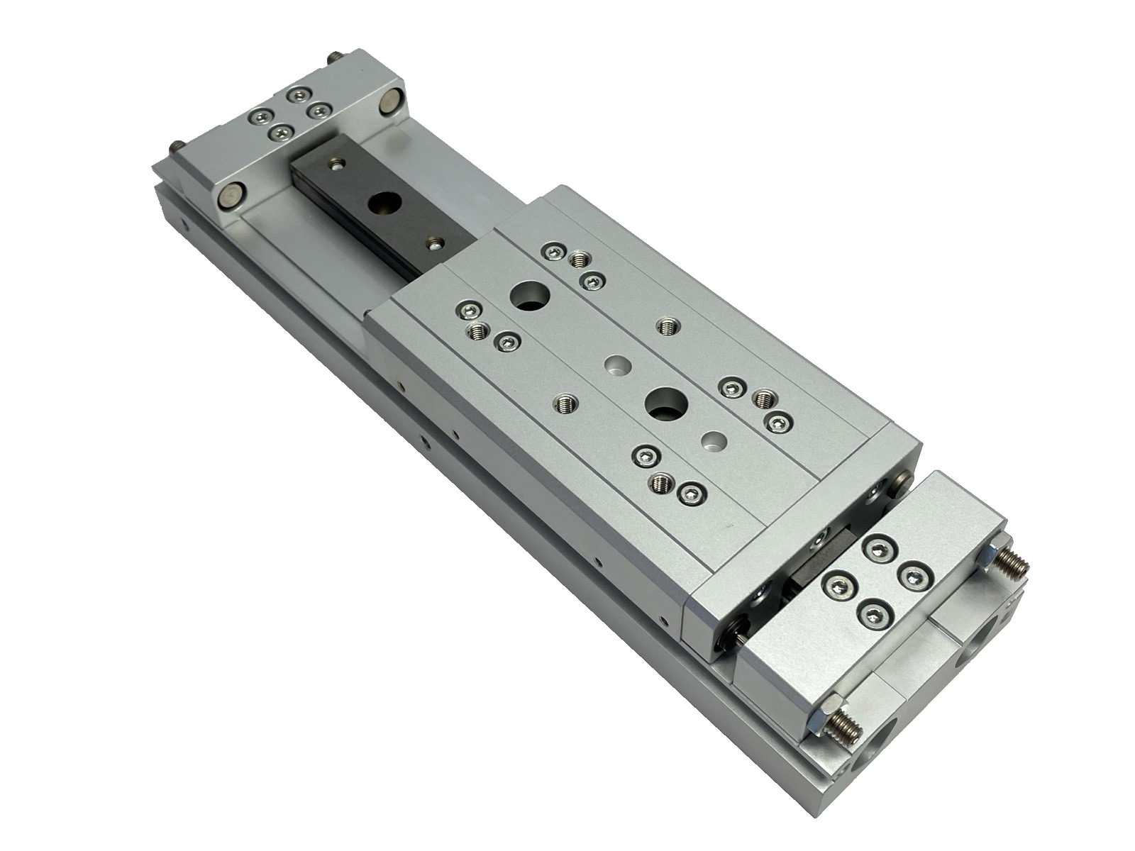 SMC MXW16-75B Guided Pneumatic Cylinder Slide Table 16mm Bore 75mm Stroke - Maverick Industrial Sales