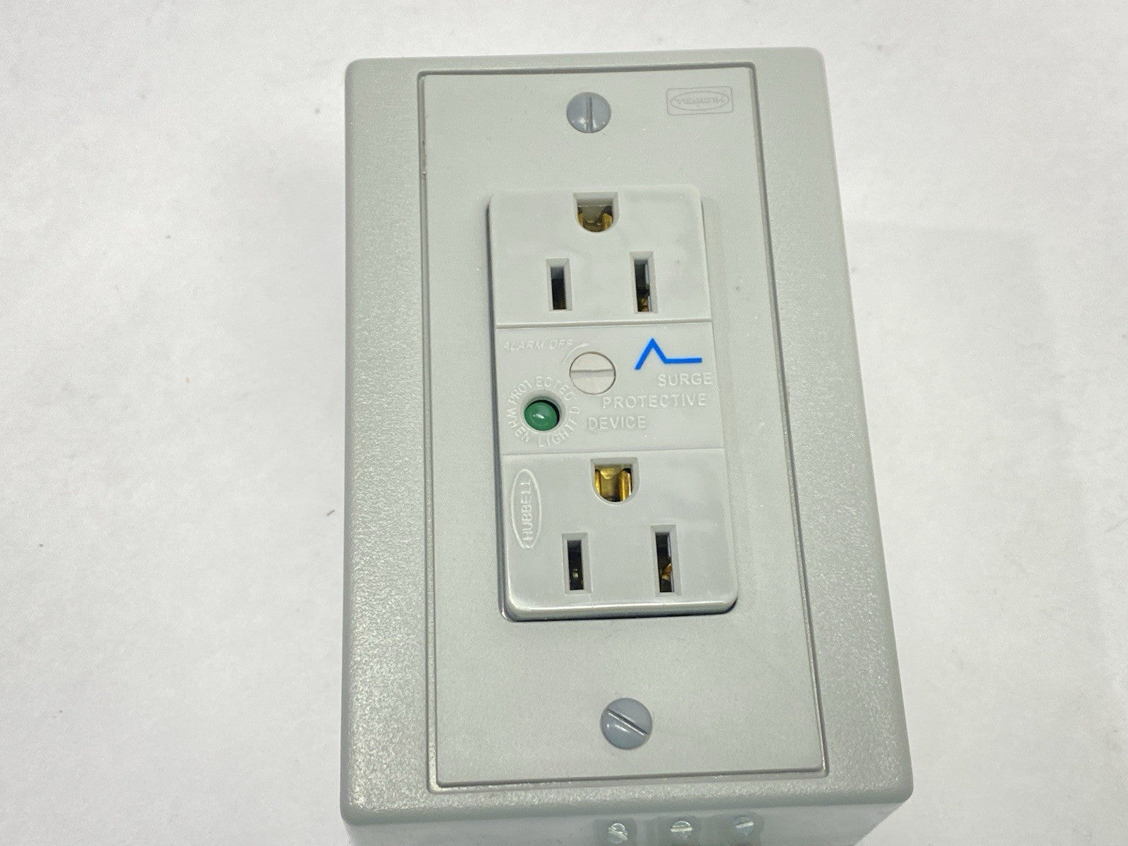DRUBTVSS15 | Hubbell DIN Rail Utility Box Complete Unit TVSS DIN Rail Box 15A TVSS - New – Open box - Maverick Industrial Sales