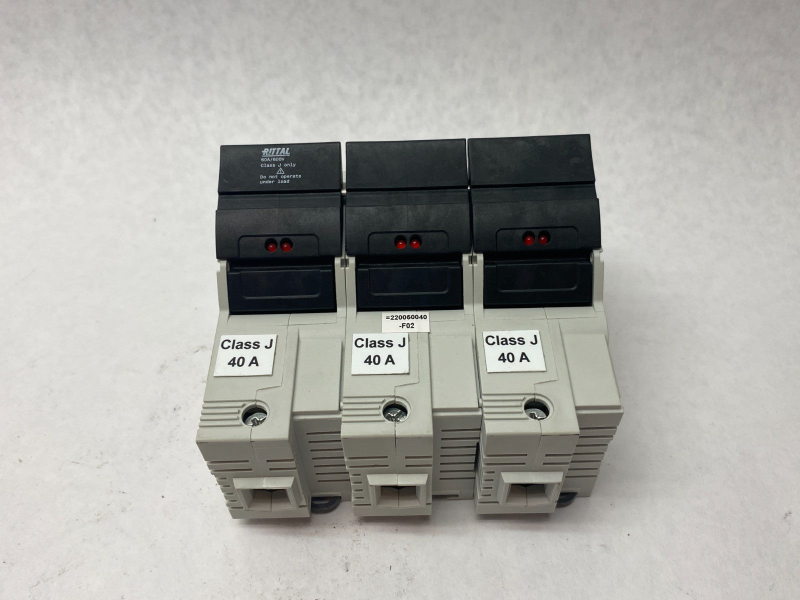 Rittal SV 9345.035 Fuse Holder 3-Pole up to 60A 9345035 - Maverick Industrial Sales