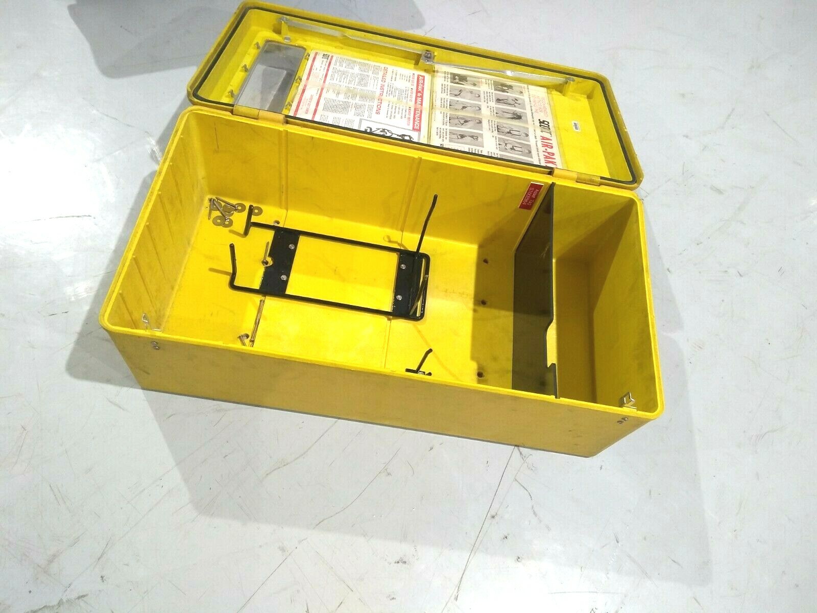 ENCON WC22Y10B SCBA Respirator Wall Case 37-3/4"H x 22"W x 13-3/4" D - Maverick Industrial Sales