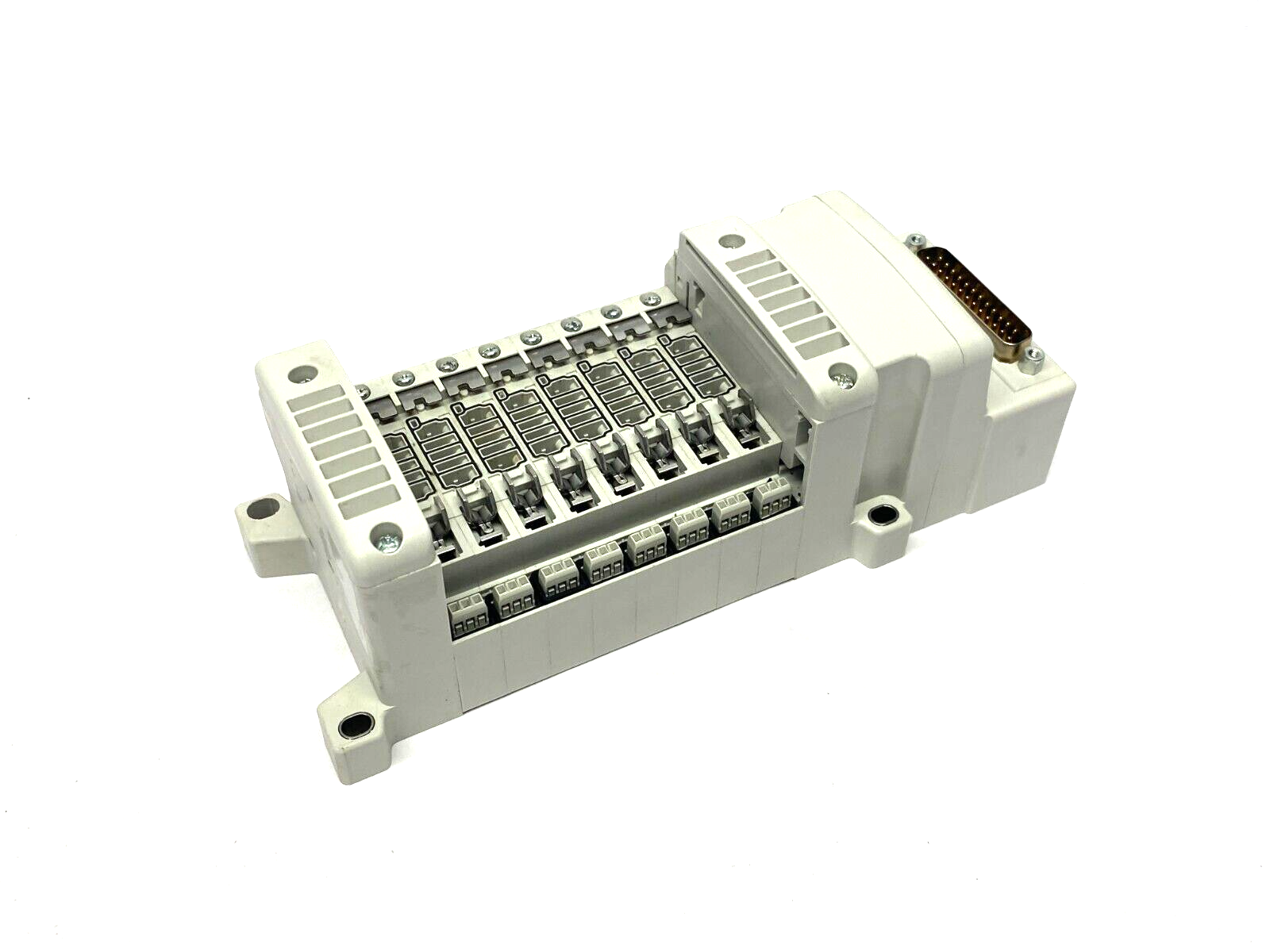 SMC VV5QC11-08N3FD0-S Pneumatic Plug-In Manifold, D-Sub Connector - Maverick Industrial Sales