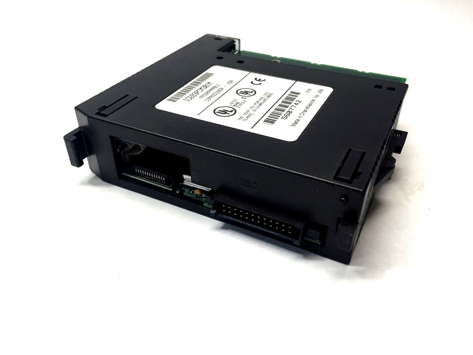 GE Fanuc IC693PCM301M Programmable Coprocessor Module MISSING COVER - Maverick Industrial Sales