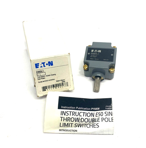 Eaton E50DL1 Side Rotary Limit Switch, Turret Head Series A1 - Maverick Industrial Sales