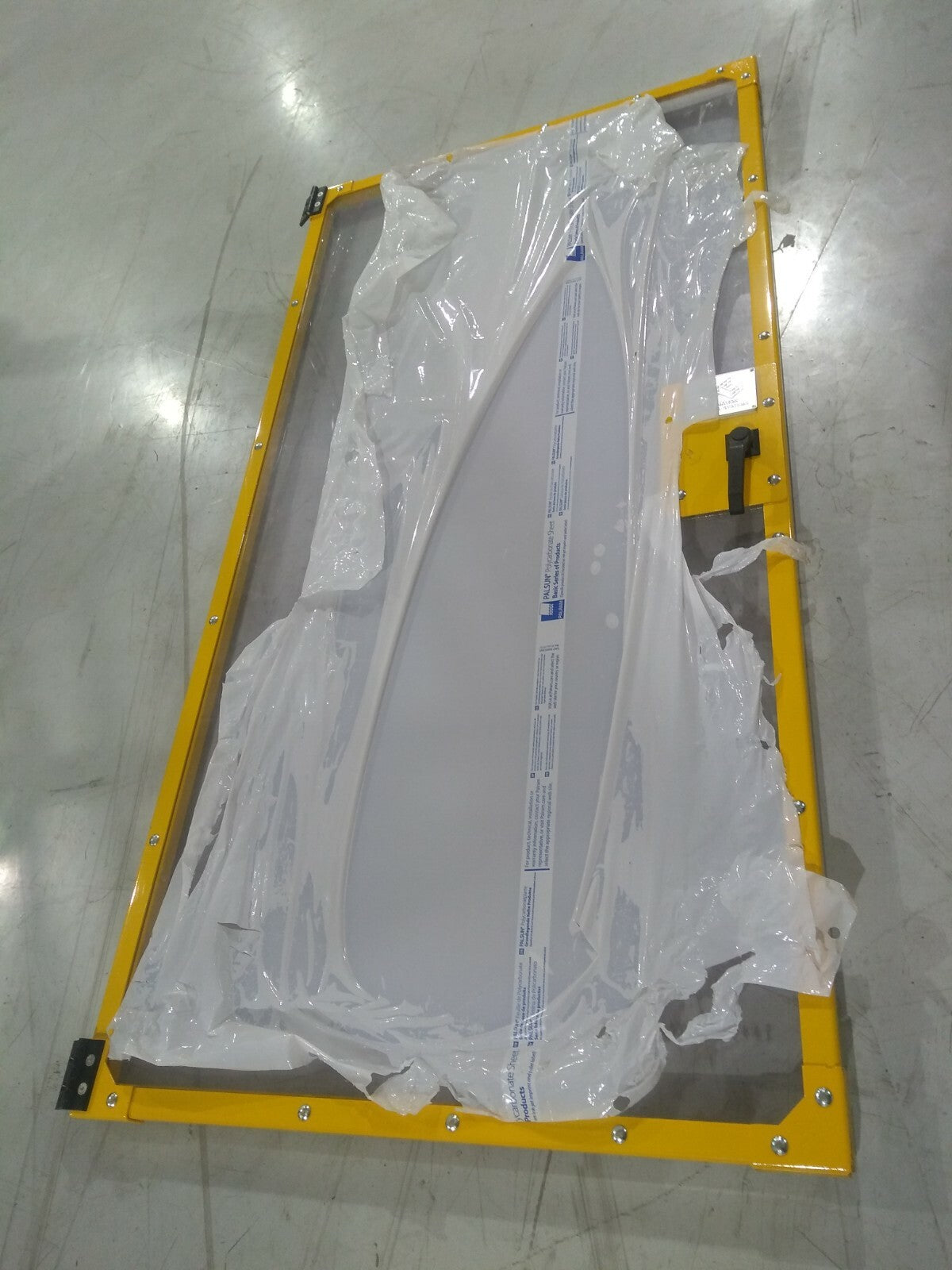 Automation Guarding Systems A124612L 1200×2000 LH Lexan Turn Handle Hinge Doors - Maverick Industrial Sales