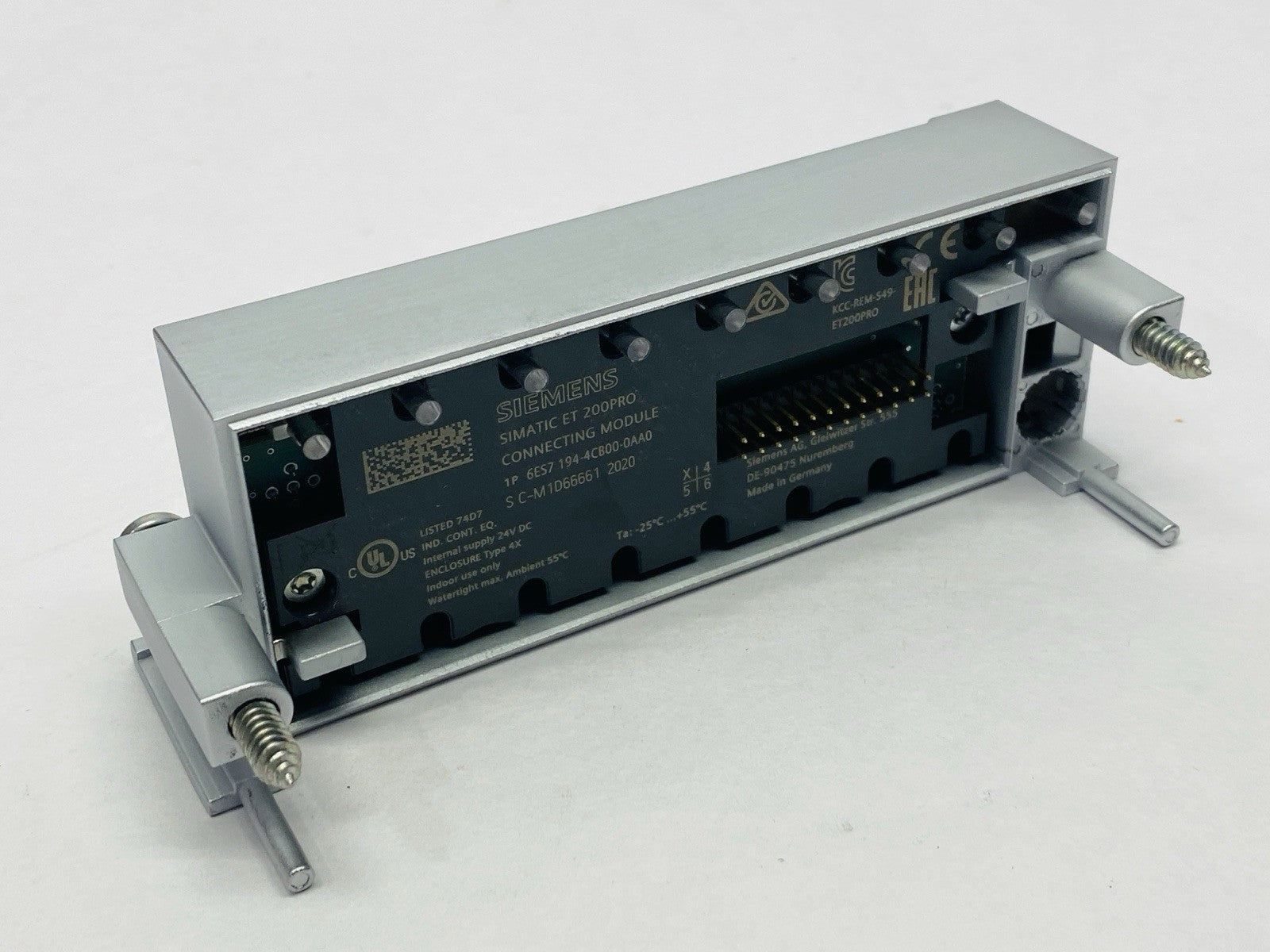 Siemens 6ES7194-4CB00-0AA0 SIMATIC ET 200PRO Connecting Module CM IO 8xM12 - Maverick Industrial Sales