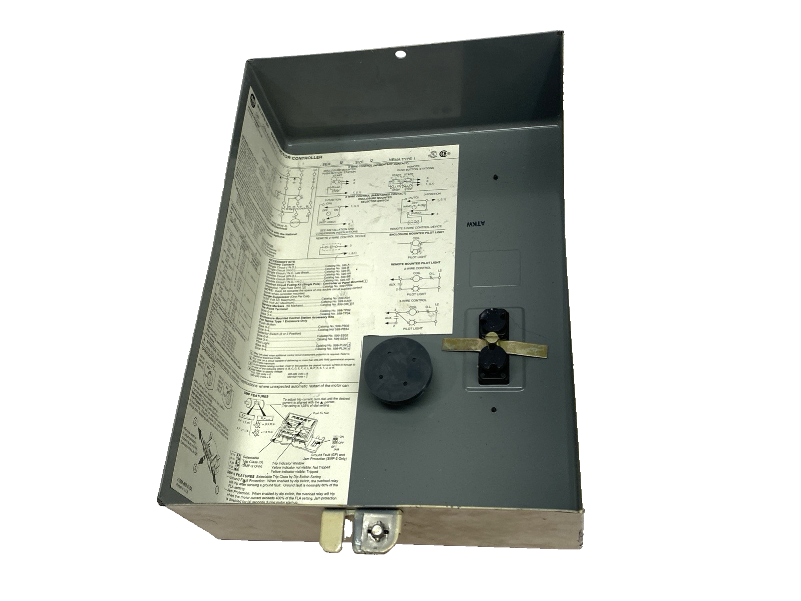 Allen Bradley 509-AAB-A1F-1 Magnetic Motor Controller COVER ONLY - Maverick Industrial Sales